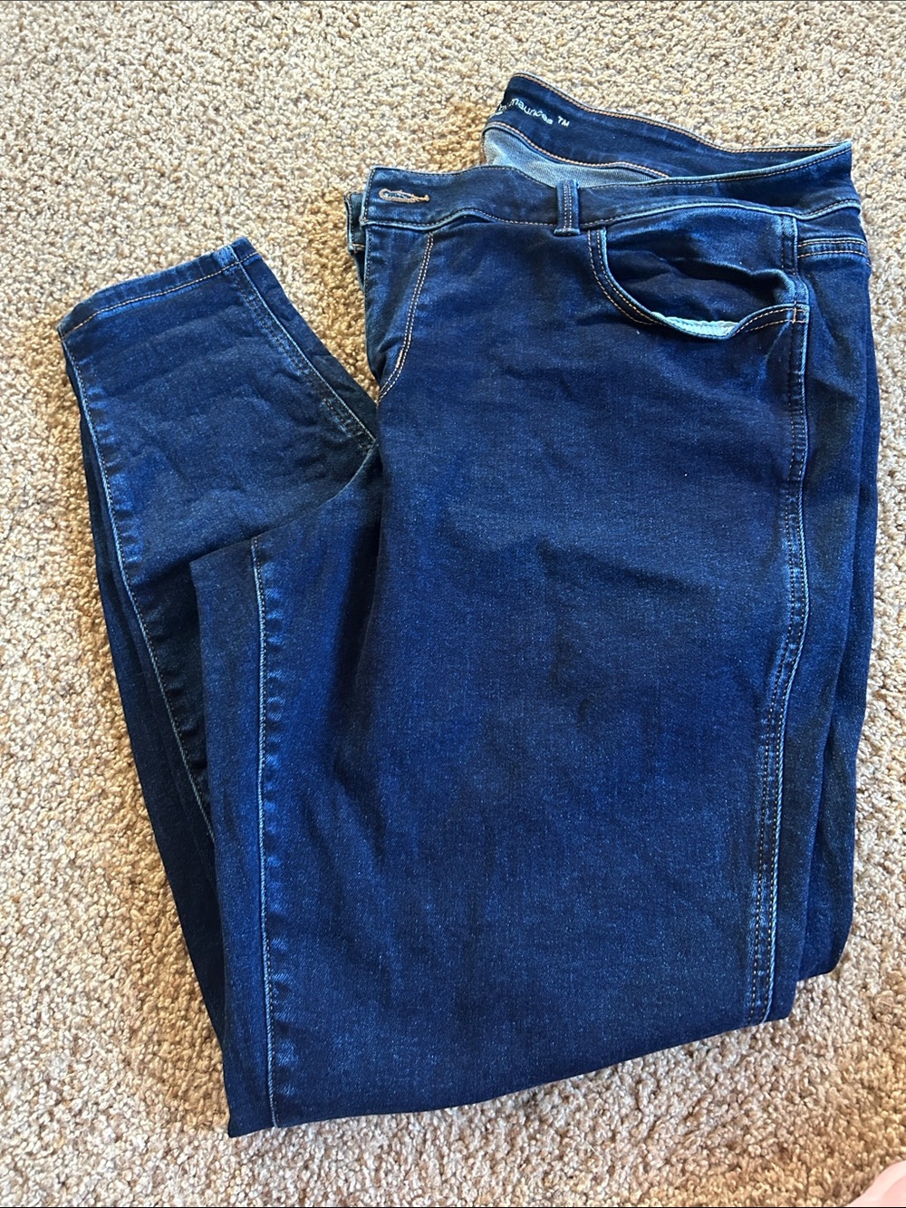 Maurices Women's Skinny Jeans - Dark Blue